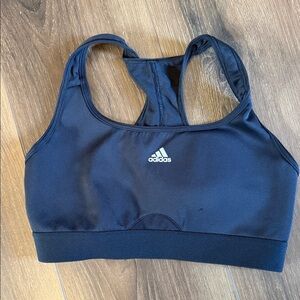 Adidas Women's Midnight Black Sports Bra